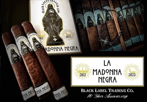 Black Label Trading Co 10 Year Anniversary La Madonna Negra Robusto - 5 x 54 (Single Stick)