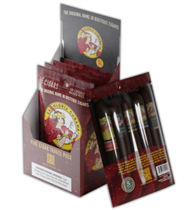 La Gloria Cubana 5 Cigar Fresh Pack - Includes 1 of Each - Classic, Medio Tiempo, Serie R, Serie S, and Serie R Black