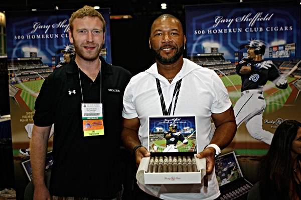 Gary Sheffield Signed/Auto Rocky Patel 500 Homerun Club Cigars